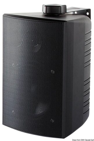 Casse stereo Cabinet nere - 29.730.11 Osculati Casse altoparlanti stereo impermeabili