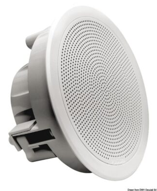 FM-F77RW Flush Mount Speaker 7.7”Rotondi Bianchi (coppia) - 29.845.02 Osculati Amplificatori FUSION