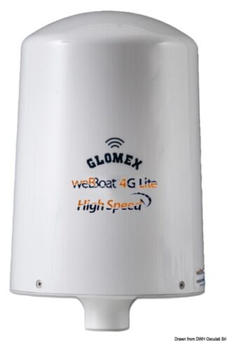 weBBoat® 4G Ultra speed GLOMEX - 29.921.18 Osculati Antenne GSM mobile 4G / wi-fi / GPS