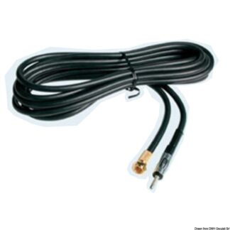 Cavo radio AM/FM maschio a presa Motorola 3,6 m - 29.925.06 Osculati Antenne TV digitali terrestri omni-direzionali e direttive GLOMEX