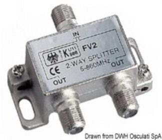 Sdoppiatore Glomex - 29.925.05 Osculati Antenne TV digitali terrestri omni-direzionali e direttive GLOMEX
