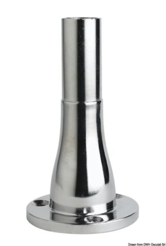 Base inox Glomex 150 mm - 29.927.00 Osculati Antenne TV digitali terrestri omni-direzionali e direttive GLOMEX