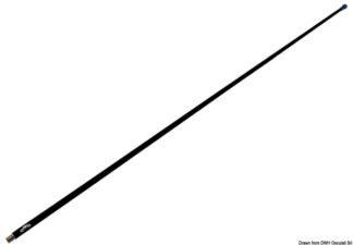 Antenna VHF GLOMEX Glomeasy Line nera - 29.990.04 Osculati Antenne Glomeasy Line ad installazione rapida