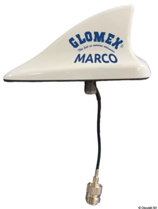 Antenna VHF MAKO GLOMEX bianca - 29.998.01 Osculati Antenne VHF e CB