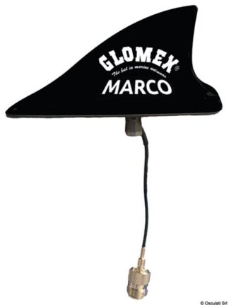 Antenna VHF MAKO GLOMEX nera - 29.998.02 Osculati Antenne VHF e CB