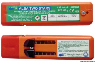 Segnale di soccorso 2 stelle ALBA (Articolo soggetto a eco-contributo Co.Ge.Pir) - 30.118.00 Osculati Segnali di soccorso