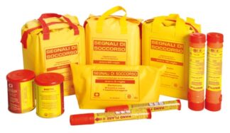 Kit soccorso per navi oltre 24 mt (Articolo soggetto a eco-contributo Co.Ge.Pir) - 30.230.04 Osculati Segnali di soccorso