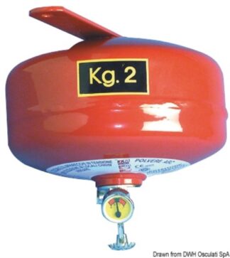 Estintore automatico 2 Kg a pioggia - 31.515.02 Osculati Estintori