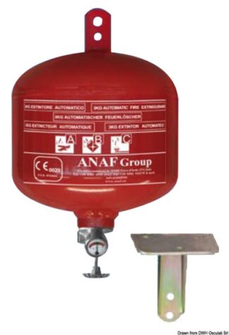 Estintore automatico 3 Kg - 31.515.03 Osculati Estintori
