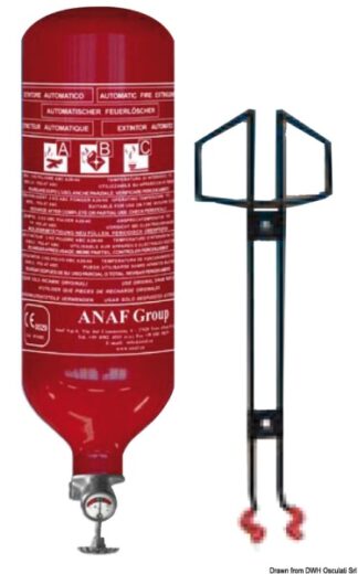 Estintore automatico 2 Kg - 31.515.22 Osculati Estintori