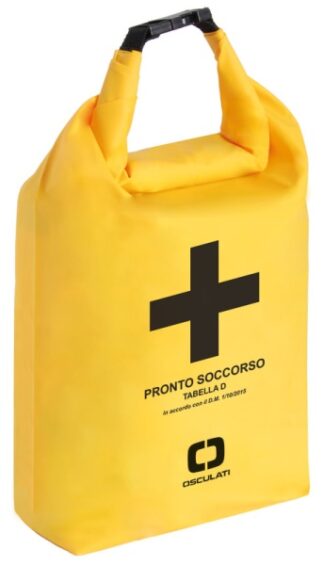 Borsa pronto soccorso D.M.10/03/22 tab. D - 32.916.51 Osculati Riflettori radar, cassette e kit di pronto soccorso, ancore galleggianti