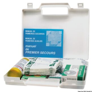 Cassetta pronto soccorso Francia entro 6 miglia - 32.916.01 Osculati Riflettori radar, cassette e kit di pronto soccorso, ancore galleggianti