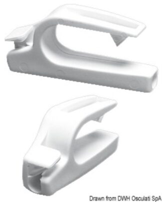 Agganci parabordi Fend Fix per tubo 26/32 mm - 33.108.03 Osculati Boe, parabordi