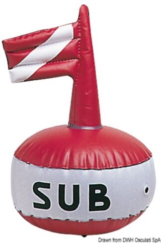 Boa sub grande 38 x 63 cm - 33.166.03 Osculati Boe, parabordi