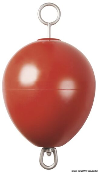 Gavitello da ormeggio rosso HD Ø 55 cm - 33.177.02 Osculati Boe, parabordi