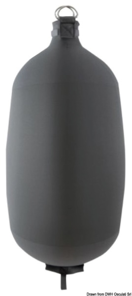 Parabordo Fendertex - C104 Dark Grey - 33.301.54 Osculati Boe, parabordi