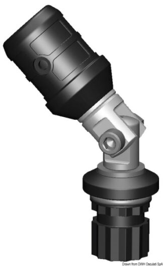 Snodo per tubi tendalini Ø 22 mm AISI 321 - 34.304.11 Osculati Boccole e scalmi