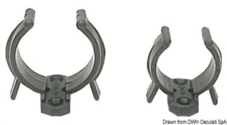 Clip bianca in nylon 27/35 mm - 34.354.34 Osculati