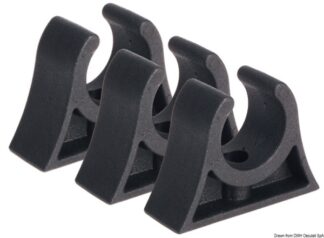 Clip bianca per tubi 25/26 mm - 34.358.26 Osculati Ganci e clip porta-remi ed usi vari