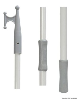 Gancio accosto telescopico Color bianco - 34.458.80 Osculati Ganci d'accosto telescopici