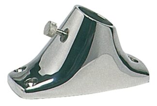 Base inox per asta 35.390.10 - 35.390.13 Osculati Segnavento, bandiere, portachiavi