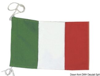 Bandiera Italiana 20 x 30 cm - 35.453.00 Osculati Segnavento, bandiere, portachiavi