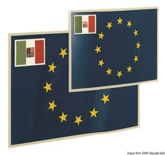 Bandiera adesiva Europa 20x30 - 35.478.02 Osculati