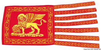 Guidone Venezia 30 x 60 cm - 35.479.03 Osculati Segnavento, bandiere, portachiavi