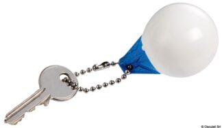 Portachiavi parabordo tondo blu/bianco - 35.511.03 Osculati Segnavento, bandiere, portachiavi