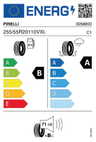 Pneumatici Auto Estivi PIRELLI ZER-AS 255/55 R20 110V XL - immagine 2