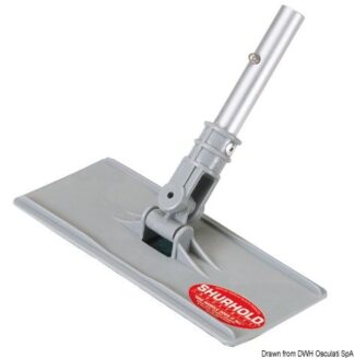 Spazzolone Shurhold innesto scatto - 36.170.01 Osculati Kit pulizia, teleria