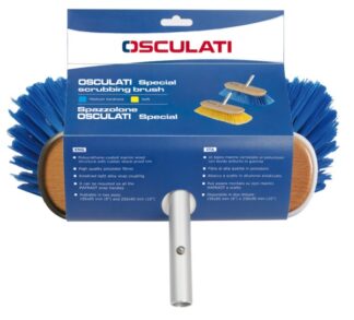 Spazzolone special 250x90 extra morbido verde - 36.634.01 Osculati Kit pulizia, teleria