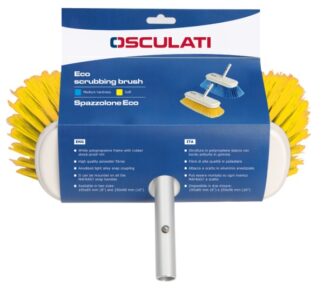 Spazzolone Osculati Eco 195x85 morbido giallo - 36.632.03 Osculati Kit pulizia, teleria