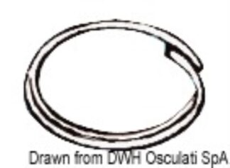 Anellini inox 18x1,2 mm - 37.106.03 Osculati Viteria