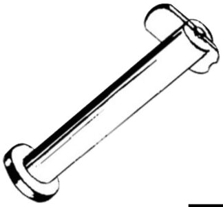 Spinetta inox tedesca 10x25 - 37.107.07 Osculati Viteria