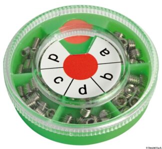 Assortimento grani inox - 37.300.10 Osculati Viteria