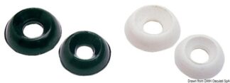 Orlo sottovite ottone cromato 4 mm - 37.323.04 Osculati Viteria