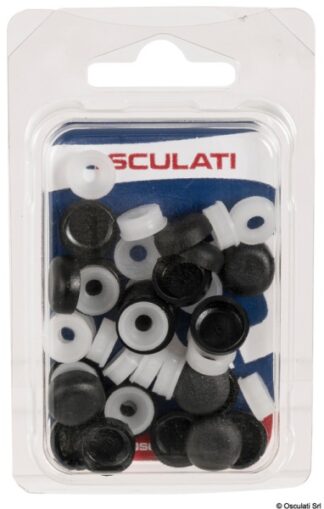 Coprivite 3.5/4.2 mm nero (blister 20 pz) - 37.344.02 Osculati Viteria