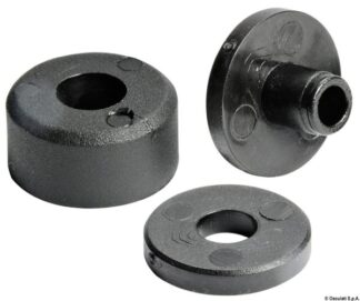 Distanziale fermavetro nero conf. 100 pz. a+b+c - 37.350.02 Osculati Viteria