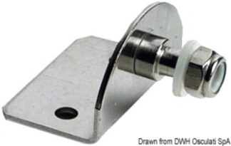 Piastrina 90° compact filetto 8 mm esterno - 38.013.23 Osculati Molle a gas, ferramenta inox