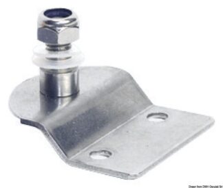 Piastrina inox sbalzo con perno - 38.013.10 Osculati Molle a gas, ferramenta inox