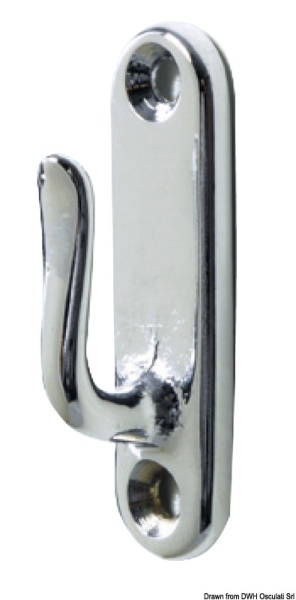 Gancetto inox 55 mm - 38.102.10 Osculati Molle a gas, ferramenta inox