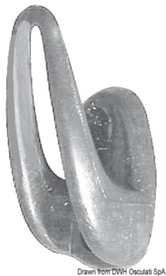 Appendiabiti nylon 55x24 mm - 38.105.65 Osculati Molle a gas, ferramenta inox