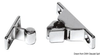 Nottolino a scatto ottone cromato - 38.107.40 Osculati Molle a gas, ferramenta inox