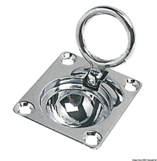 Maniglia per antine ottone cromato - 38.107.50 Osculati
