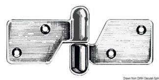Cerniera 3812100 destra - 38.121.00DX Osculati