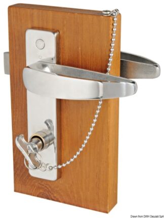 Maniglie con mostrine Smart destra esterna + interna - 38.129.15 Osculati Molle a gas, ferramenta inox