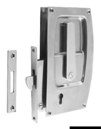 Serratura porte scorrevoli ottone cromato - 38.132.07 Osculati Molle a gas, ferramenta inox