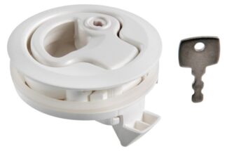Alzapagliolo nylon bianco - 38.147.20 Osculati Molle a gas, ferramenta inox
