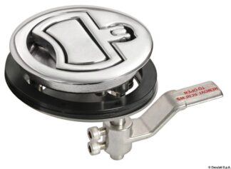 Alzapagliolo inox no serr. Ø90 - 38.152.60 Osculati Molle a gas, ferramenta inox